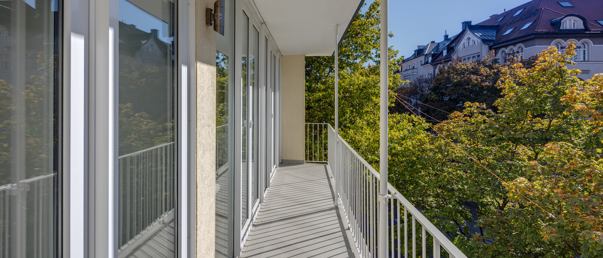 appartamento München Schwabing (links der Leopoldstraße) 01 balcone 5407