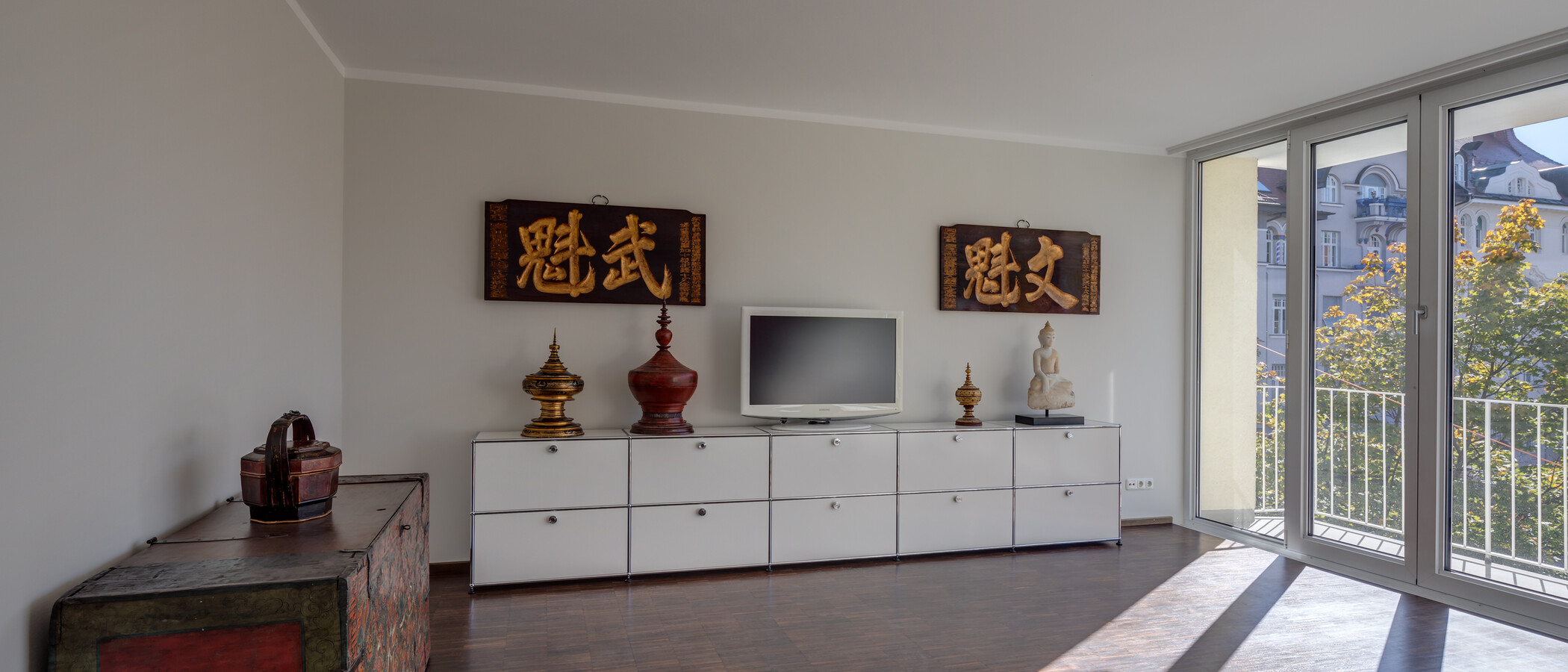 appartamento München Schwabing (links der Leopoldstraße) 04 zona living 5407