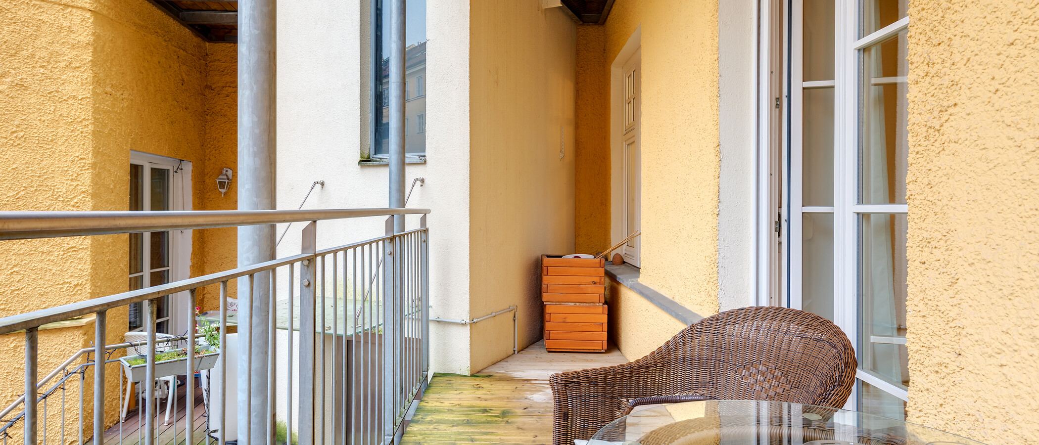 appartamento München Schwabing 02 balcone 5438
