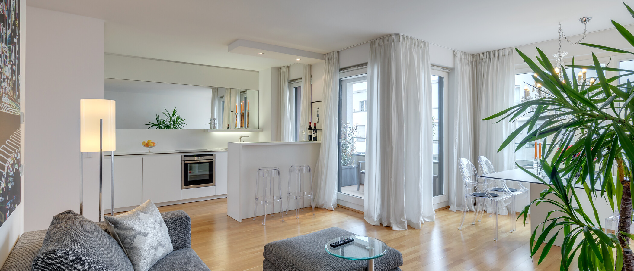 appartamento München Maxvorstadt 01 zona living 5441