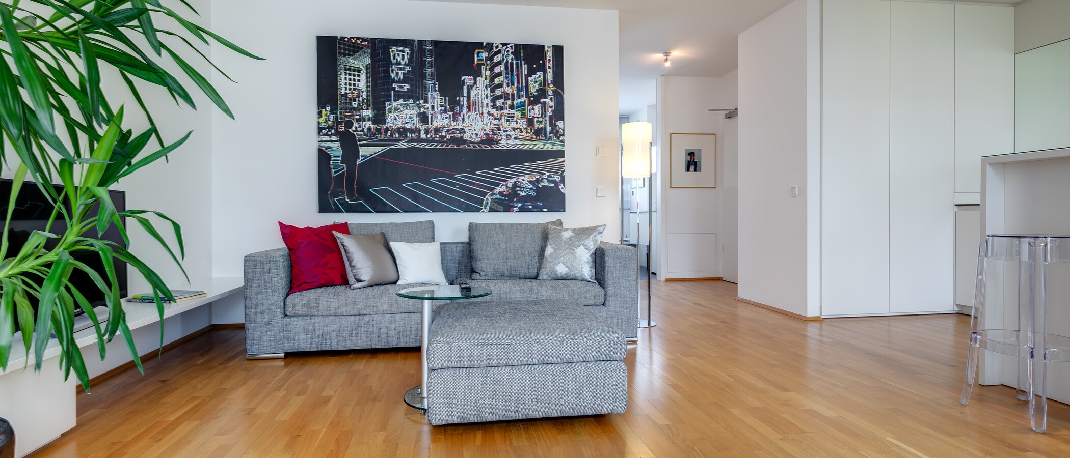 appartamento München Maxvorstadt 05 zona living 5441