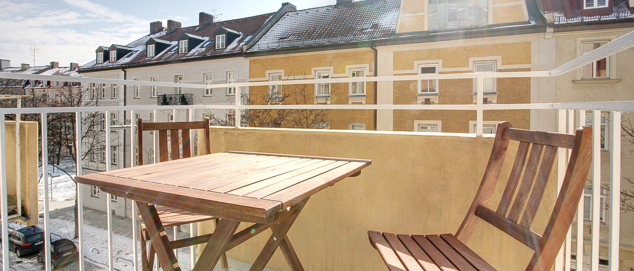 abitazione München Schwabing 01 balcone 5442