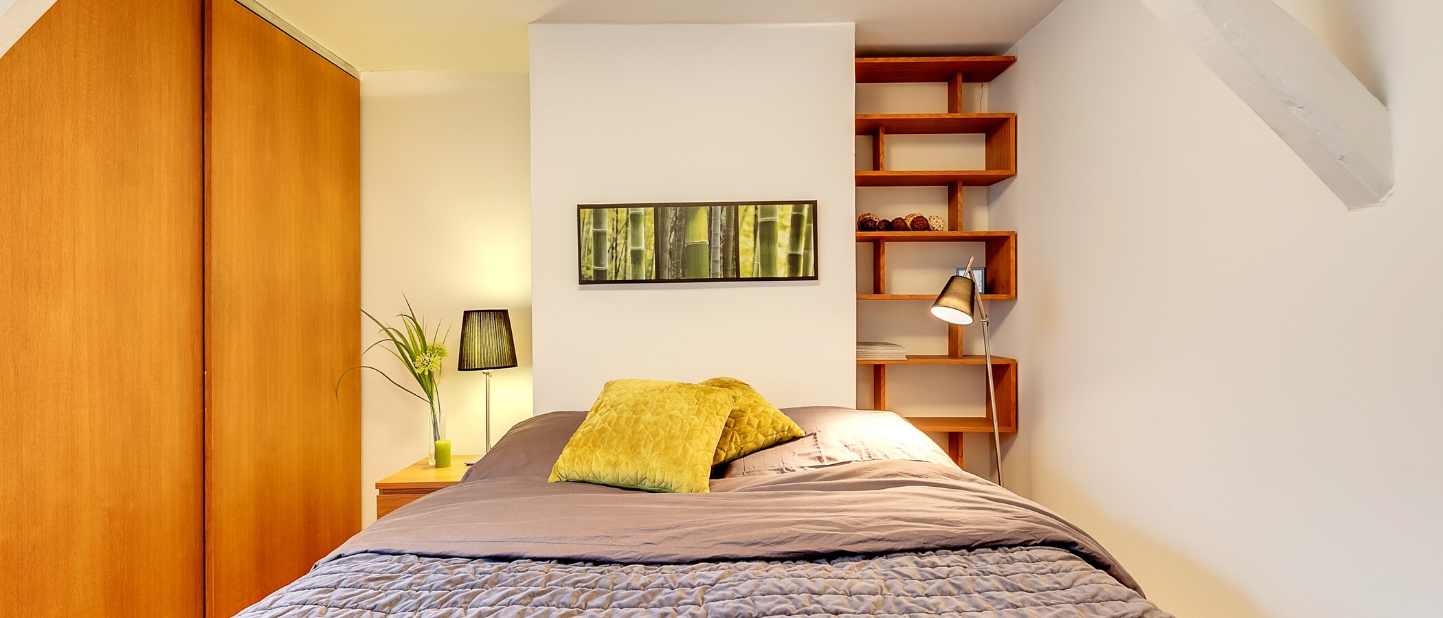 attico con terrazzo München Isarvorstadt 05 zona notte 5524