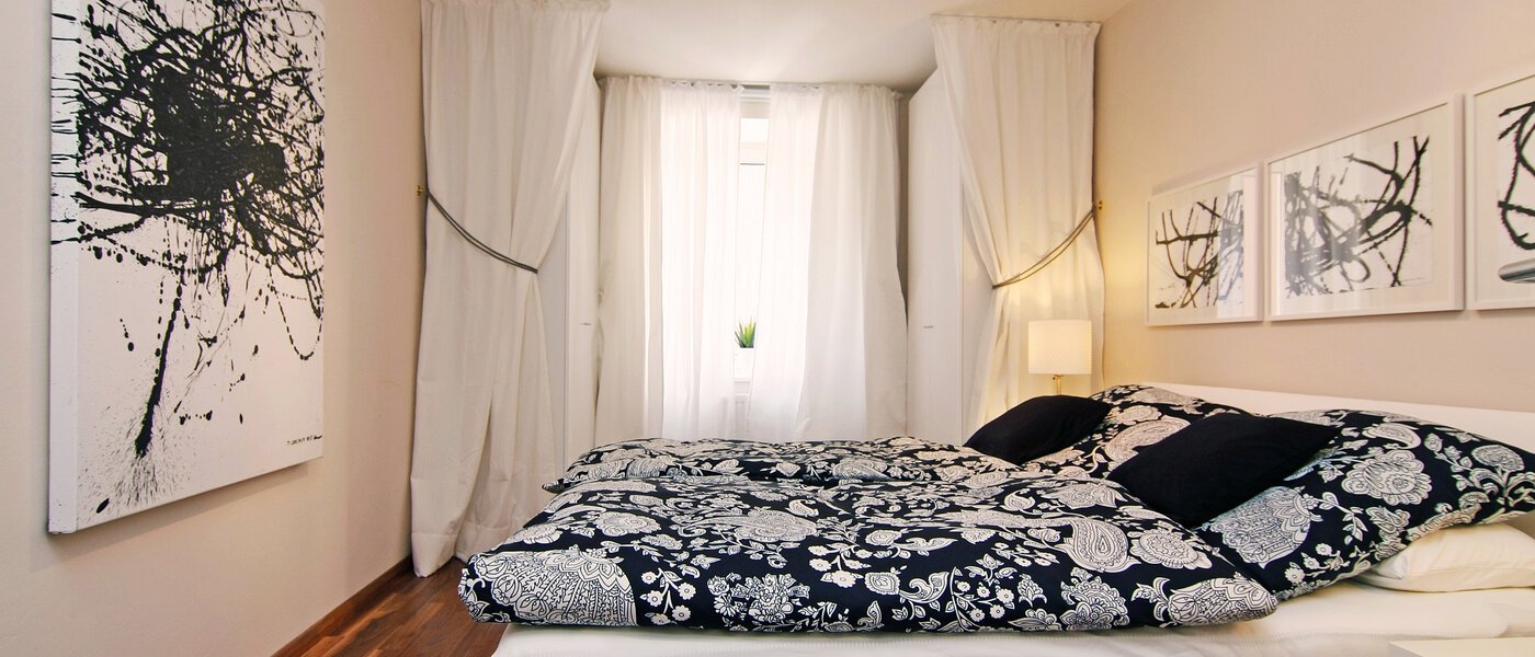 appartamento München Isarvorstadt 01 camera da letto 5542