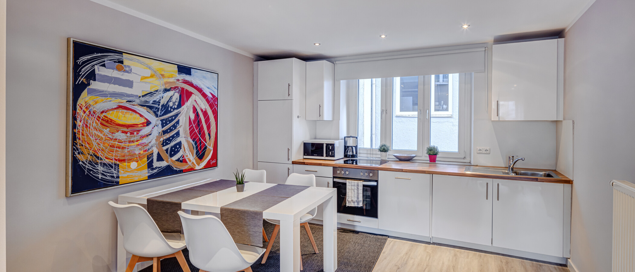 appartamento München Schwabing-Nord (zw. Leopoldstraße & Englischen Garten) 02 cucina 5559