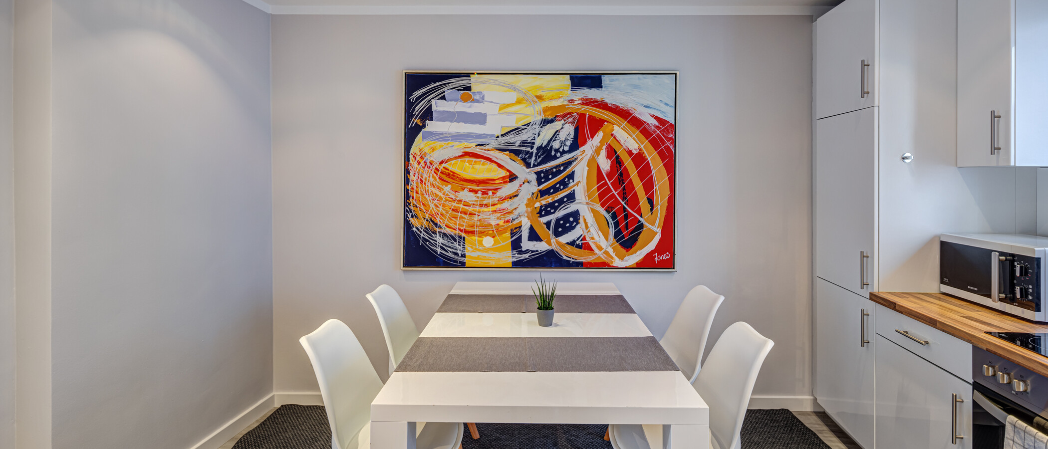 appartamento München Schwabing-Nord (zw. Leopoldstraße & Englischen Garten) 03 cucina 5559