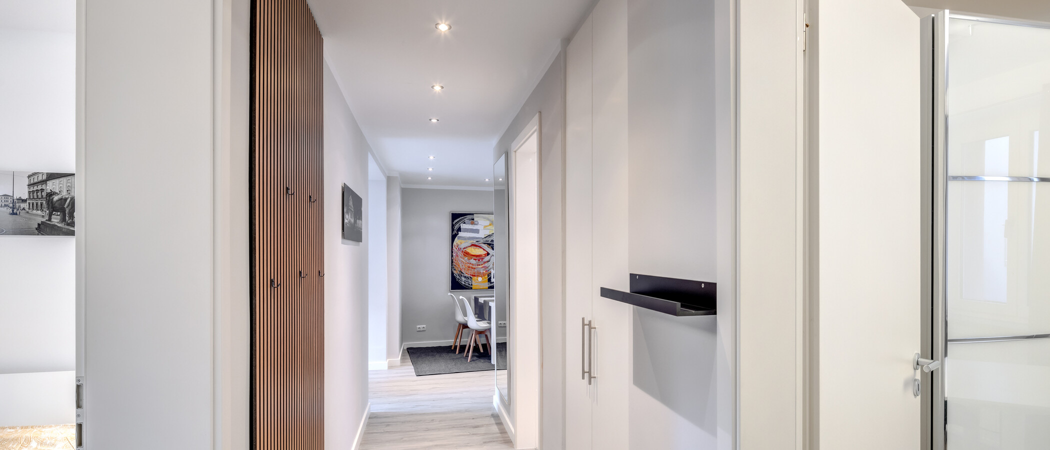 appartamento München Schwabing-Nord (zw. Leopoldstraße & Englischen Garten) 02 ingresso/corridioio 5559