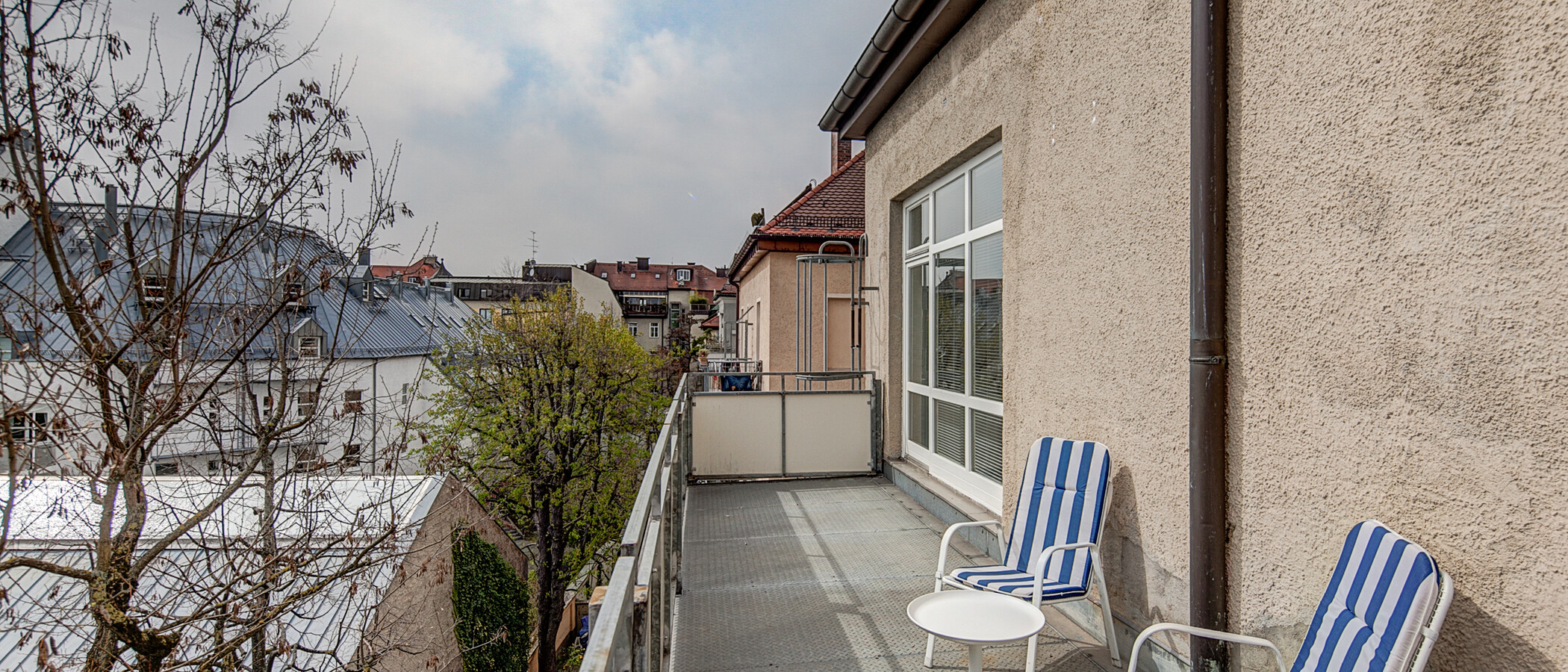 appartamento München Schwabing (links der Leopoldstraße) 02 terrazza 556
