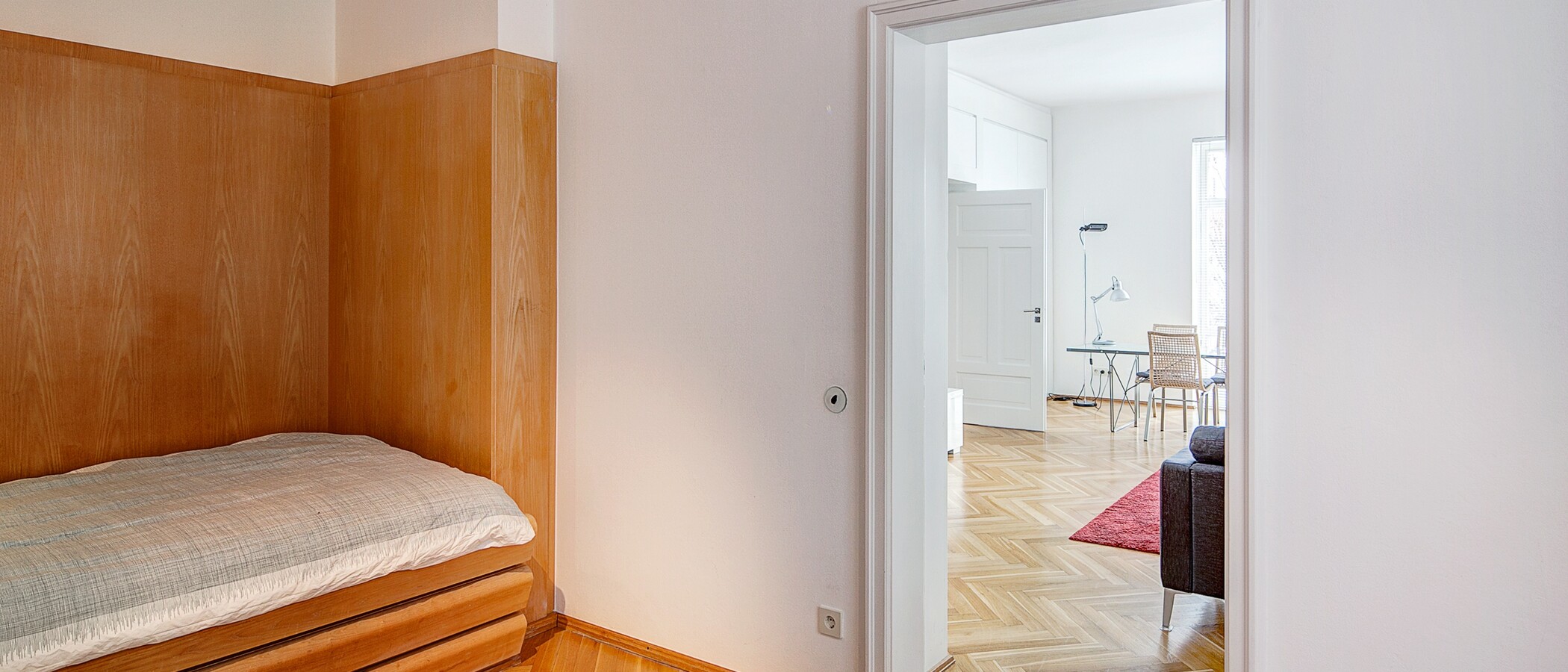 appartamento München Schwabing (links der Leopoldstraße) 03 zona notte 556