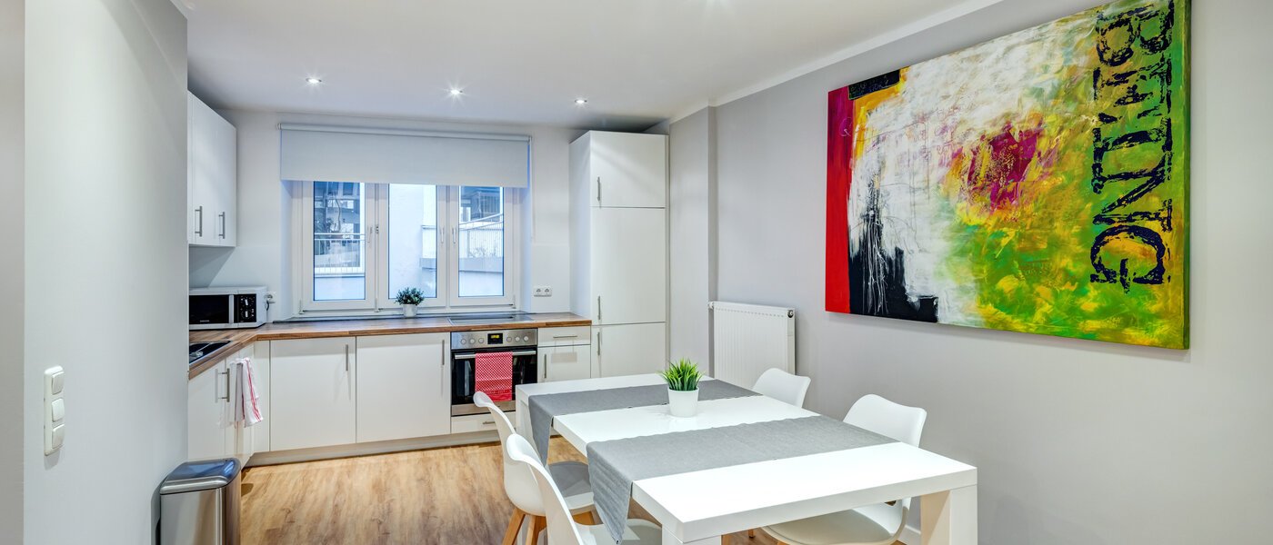 appartamento München Schwabing-Nord (zw. Leopoldstraße & Englischen Garten) 02 cucina 5560