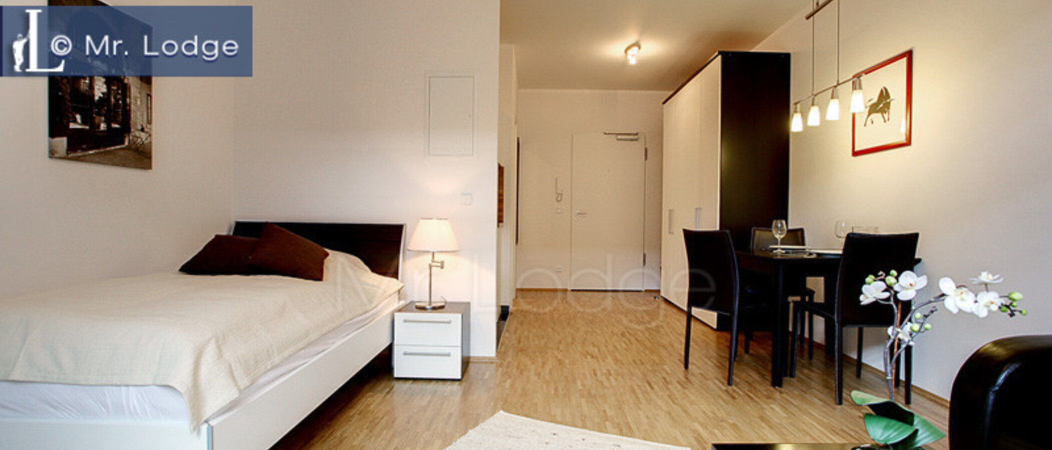 abitazione München Schwabing (rechts der Leopoldstraße) 03 soggiorno 5562
