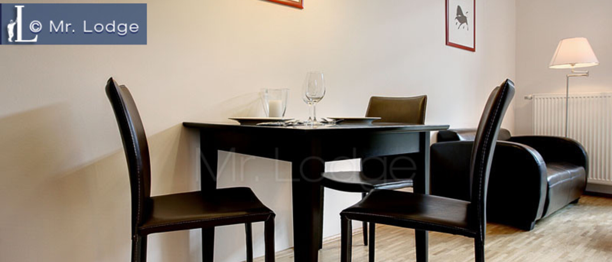abitazione München Schwabing (rechts der Leopoldstraße) 01 sala da pranzo 5562
