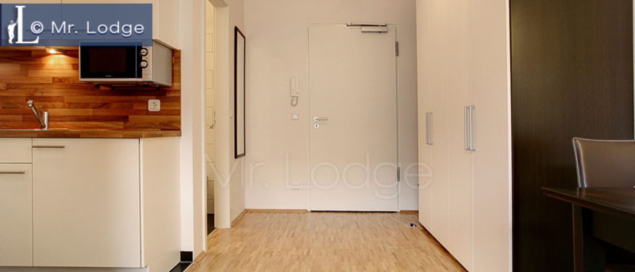 abitazione München Schwabing (rechts der Leopoldstraße) 02 ingresso/corridioio 5562