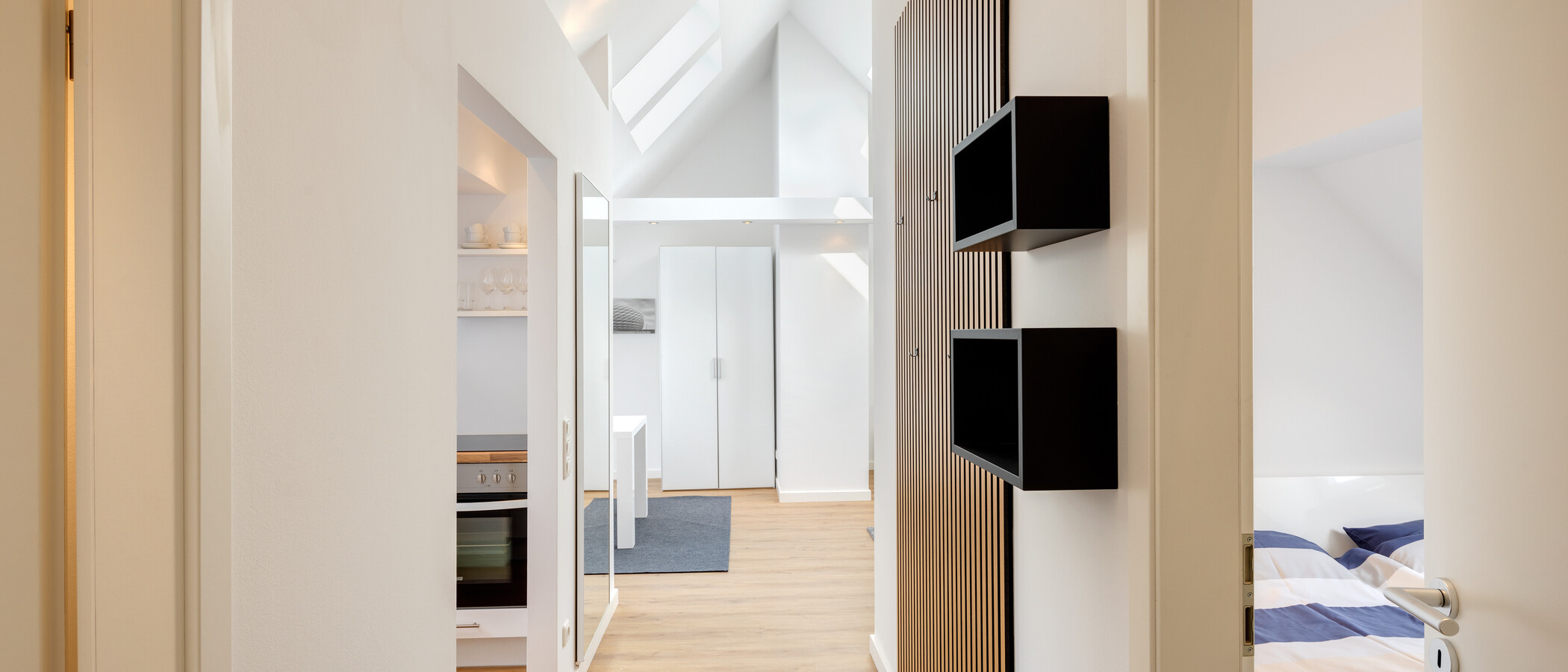attico München Schwabing 02 ingresso/corridioio 5576