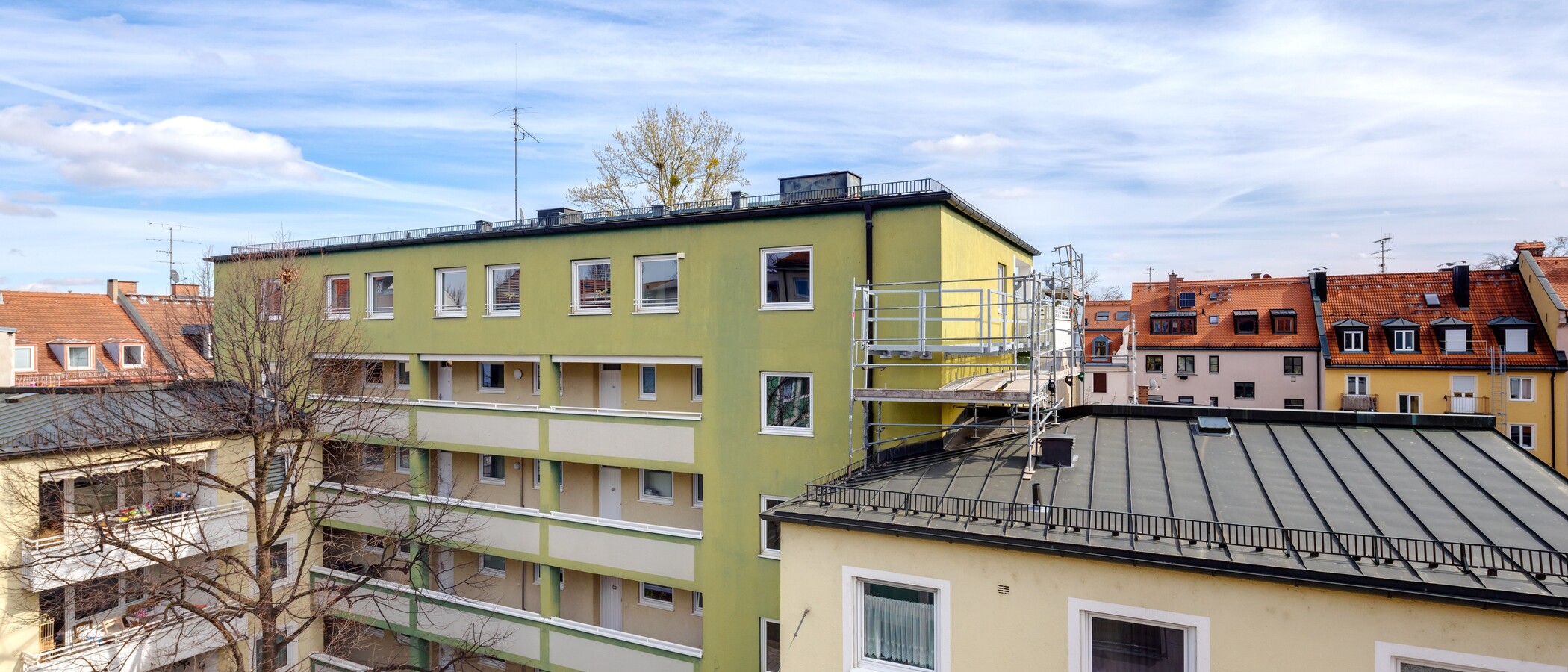 attico München Schwabing 02 vista 5576
