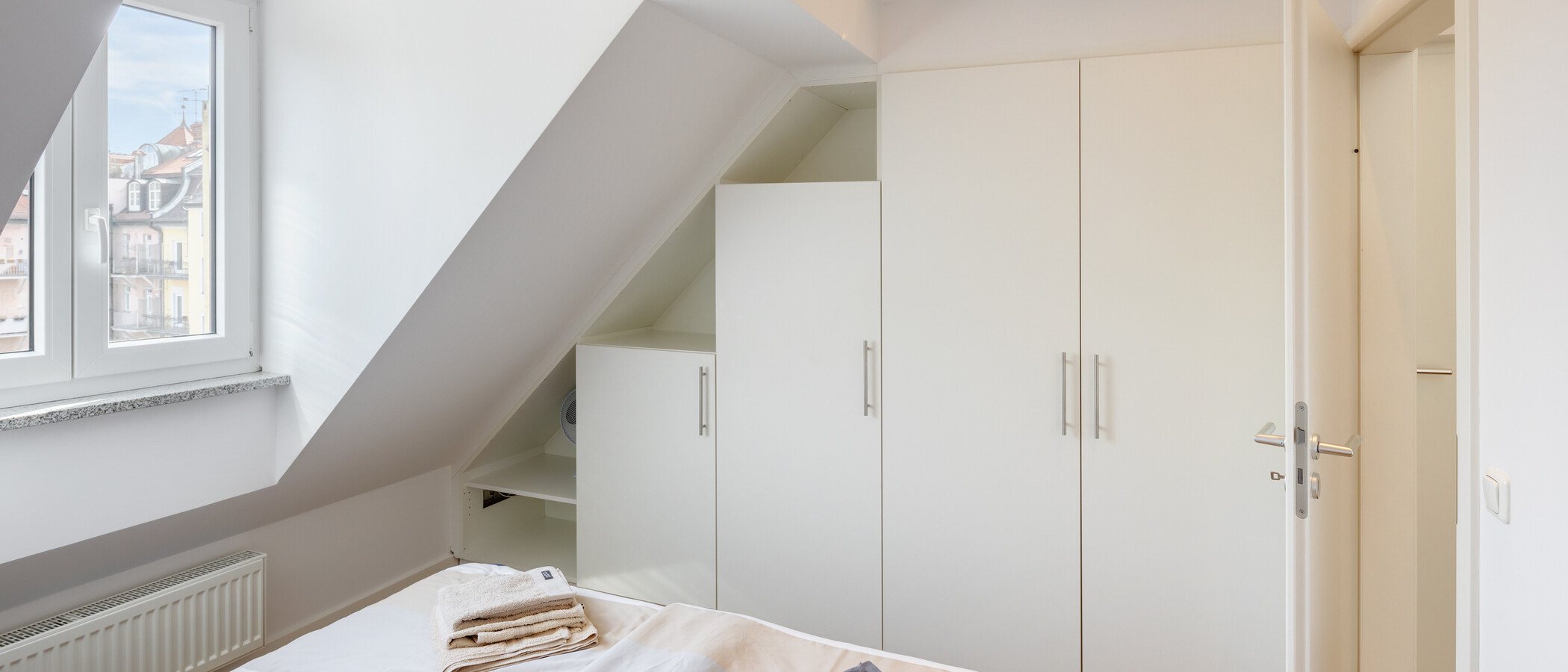 attico München Schwabing 02 camera da letto 5576