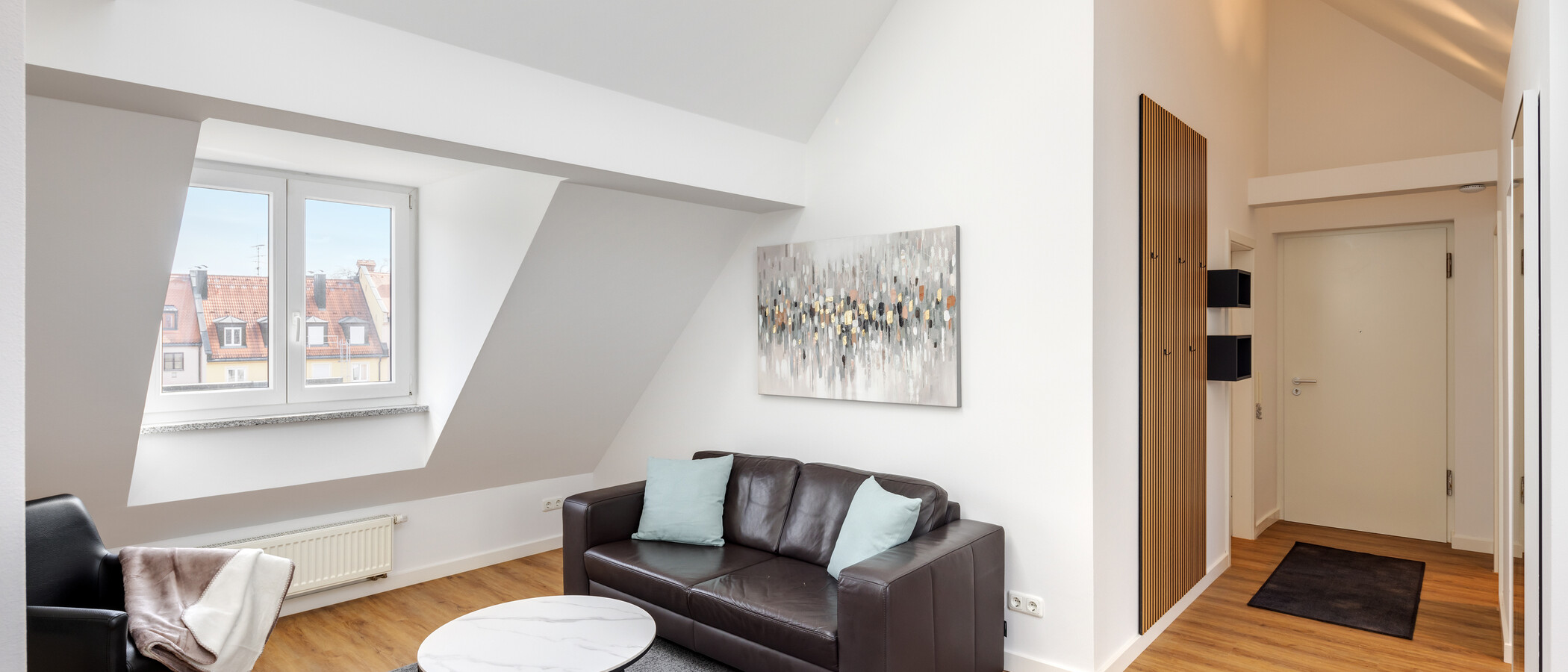 attico München Schwabing 02 zona living 5576