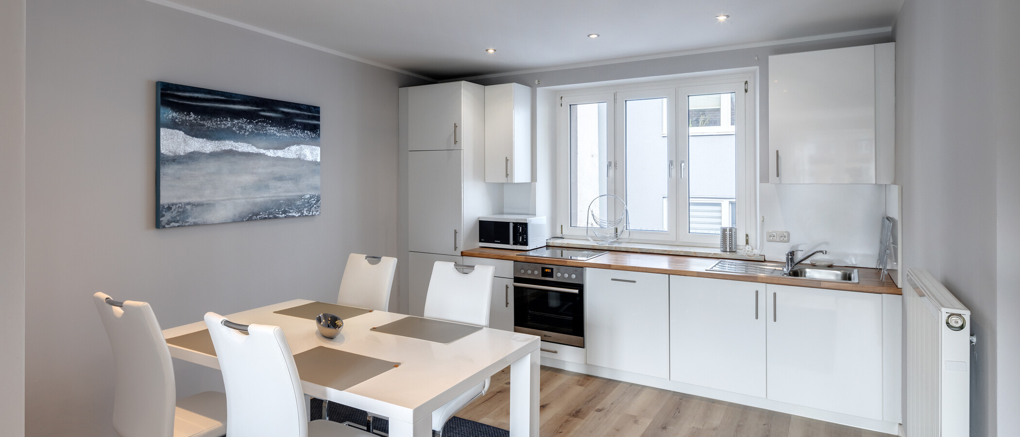 appartamento München Schwabing-Nord (zw. Leopoldstraße & Englischen Garten) 02 cucina 5577