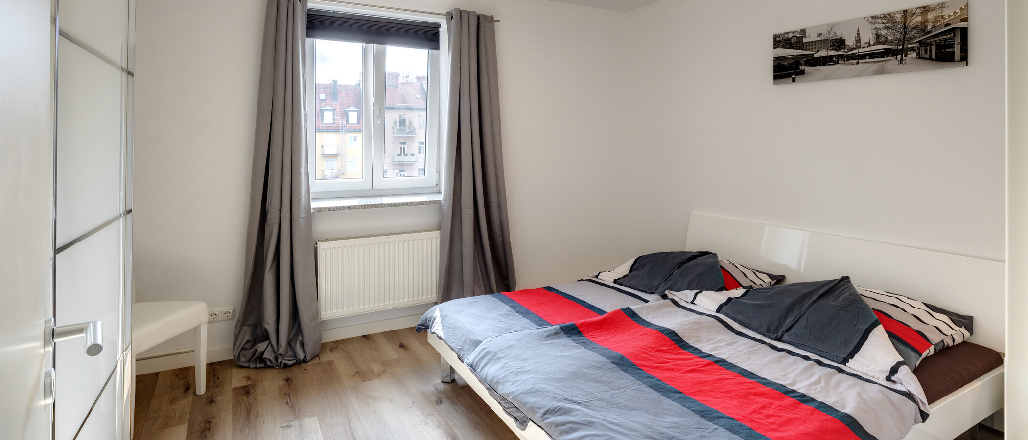 appartamento München Schwabing-Nord (zw. Leopoldstraße & Englischen Garten) 01 2° camera da letto 5577