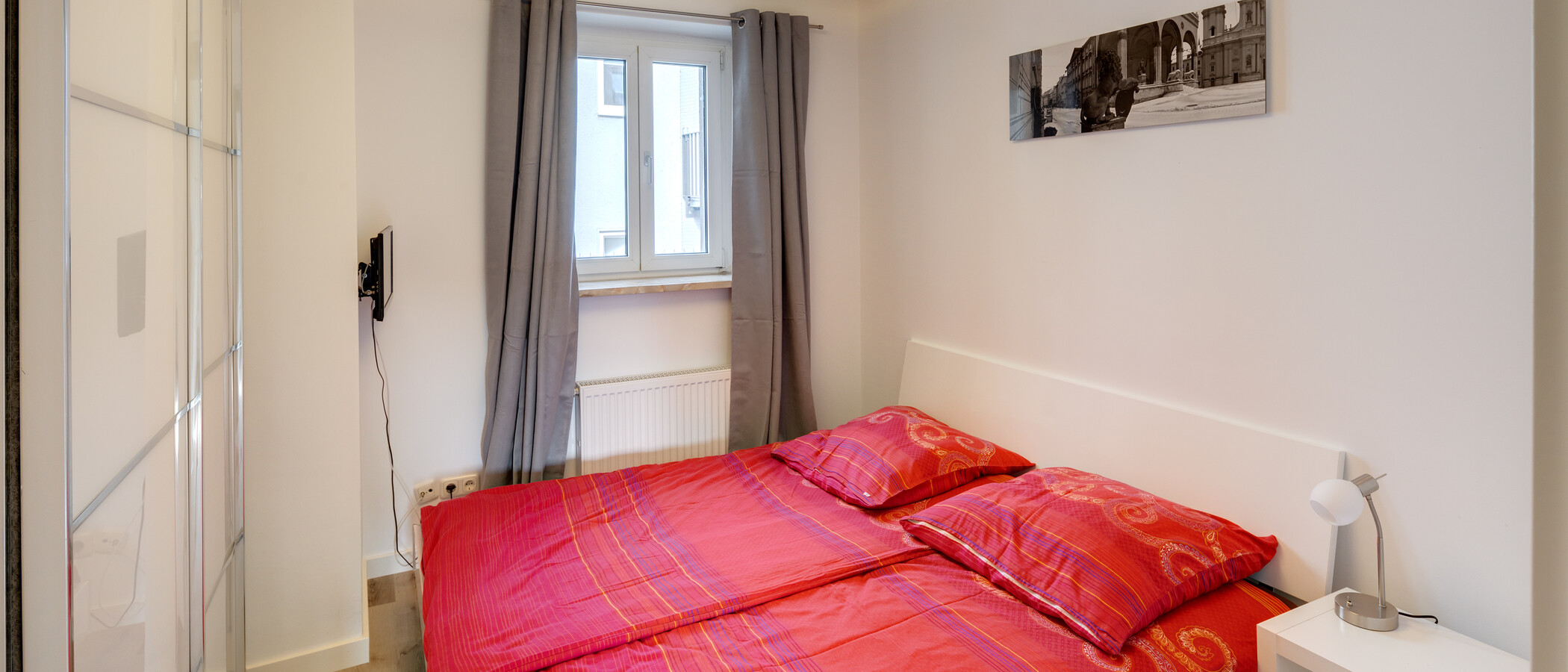 appartamento München Schwabing-Nord (zw. Leopoldstraße & Englischen Garten) 01 1° camera da letto 5577