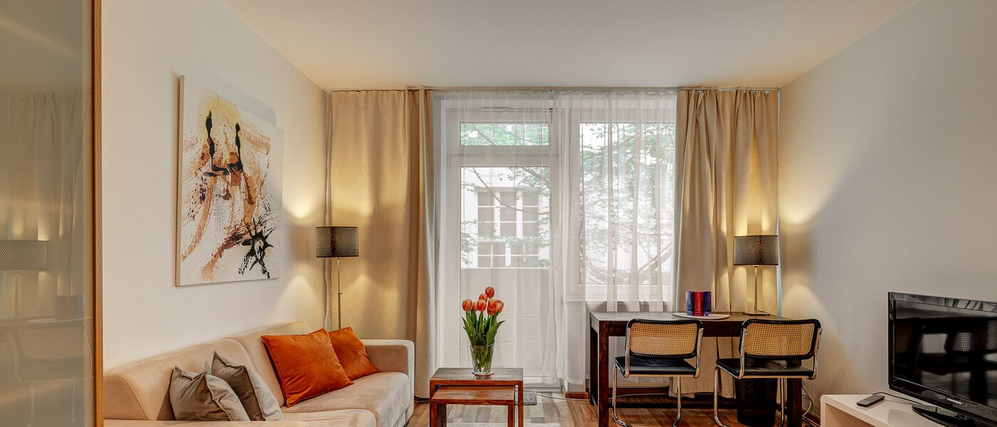 appartamento München Schwabing-West (rund um den Hohenzollernplatz) 01 zona living 5579