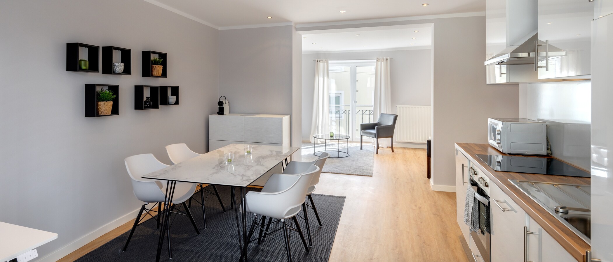 appartamento München Schwabing 04 cucina 5589