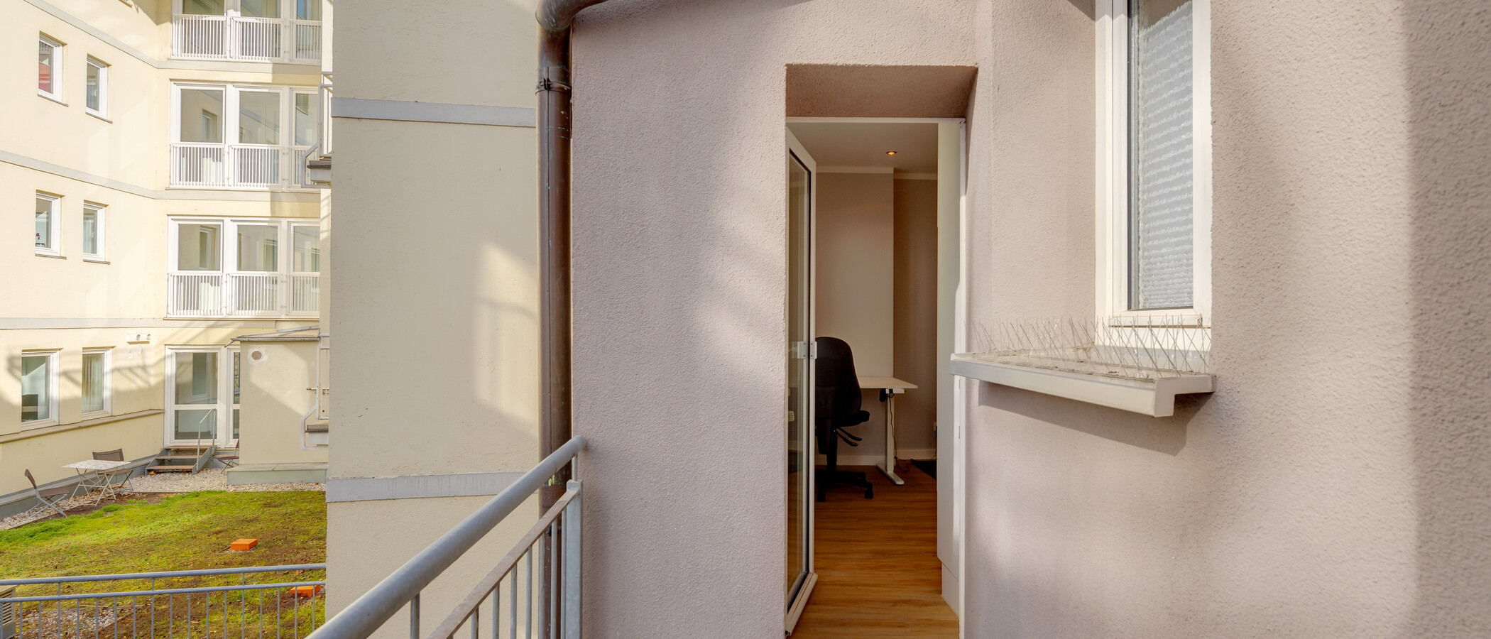 appartamento München Schwabing 02 balcone 5589