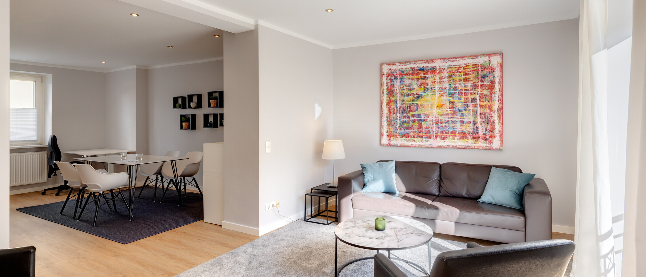 appartamento München Schwabing 01 zona living 5589