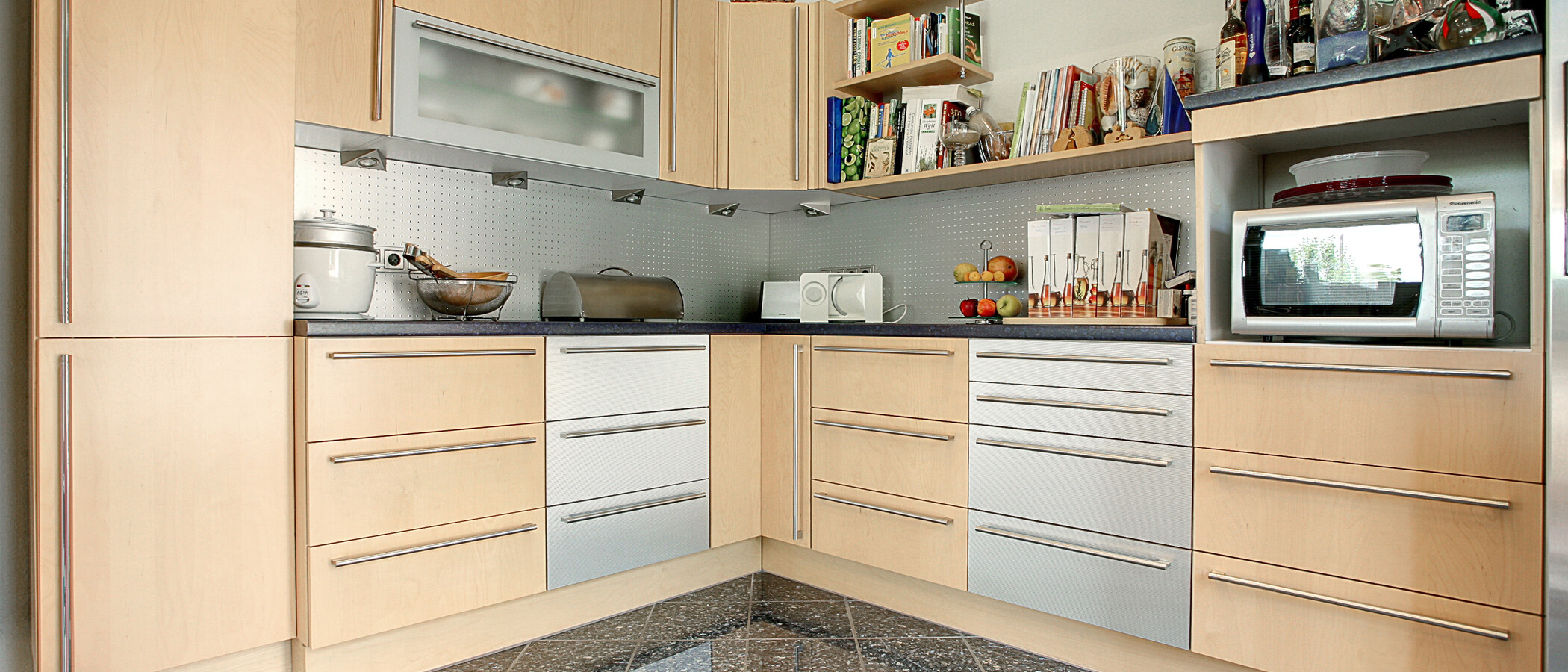 appartamento con giardino Baierbrunn 04 cucina 5633
