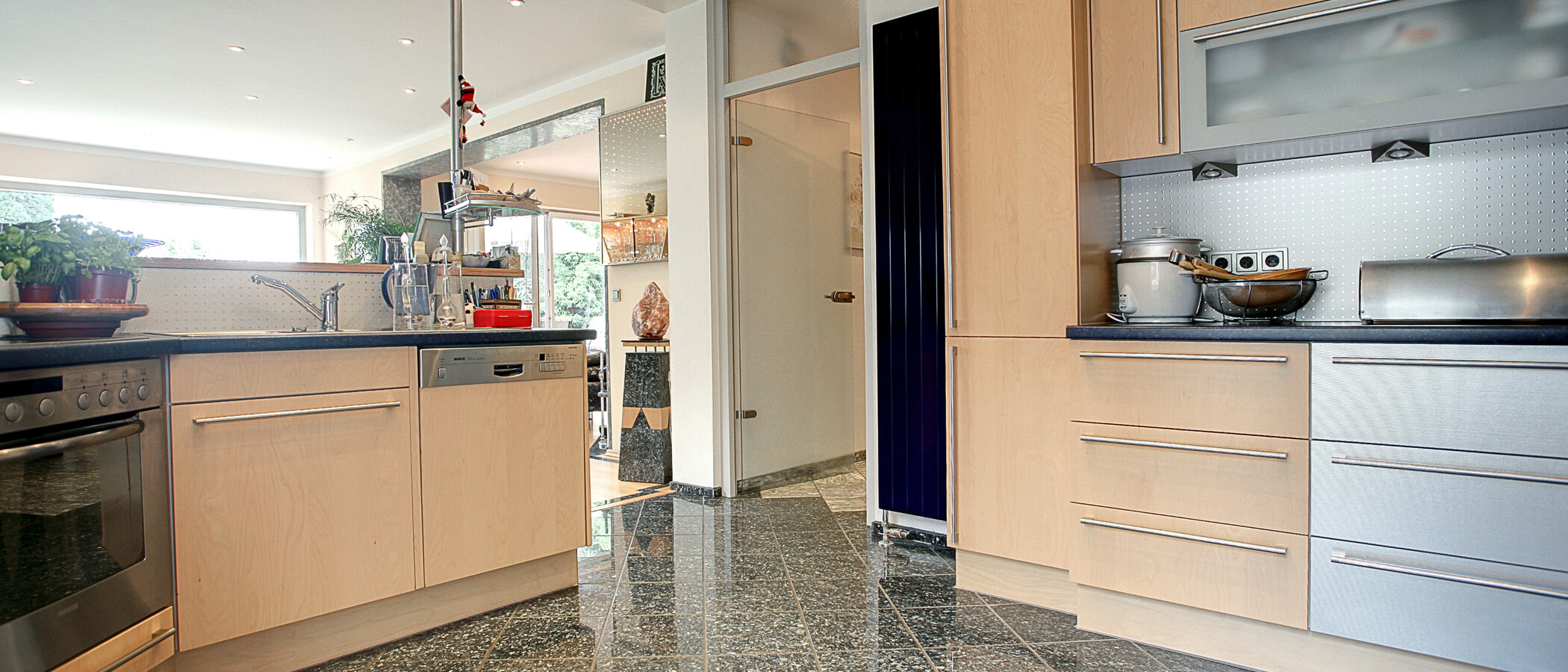appartamento con giardino Baierbrunn 05 cucina 5633
