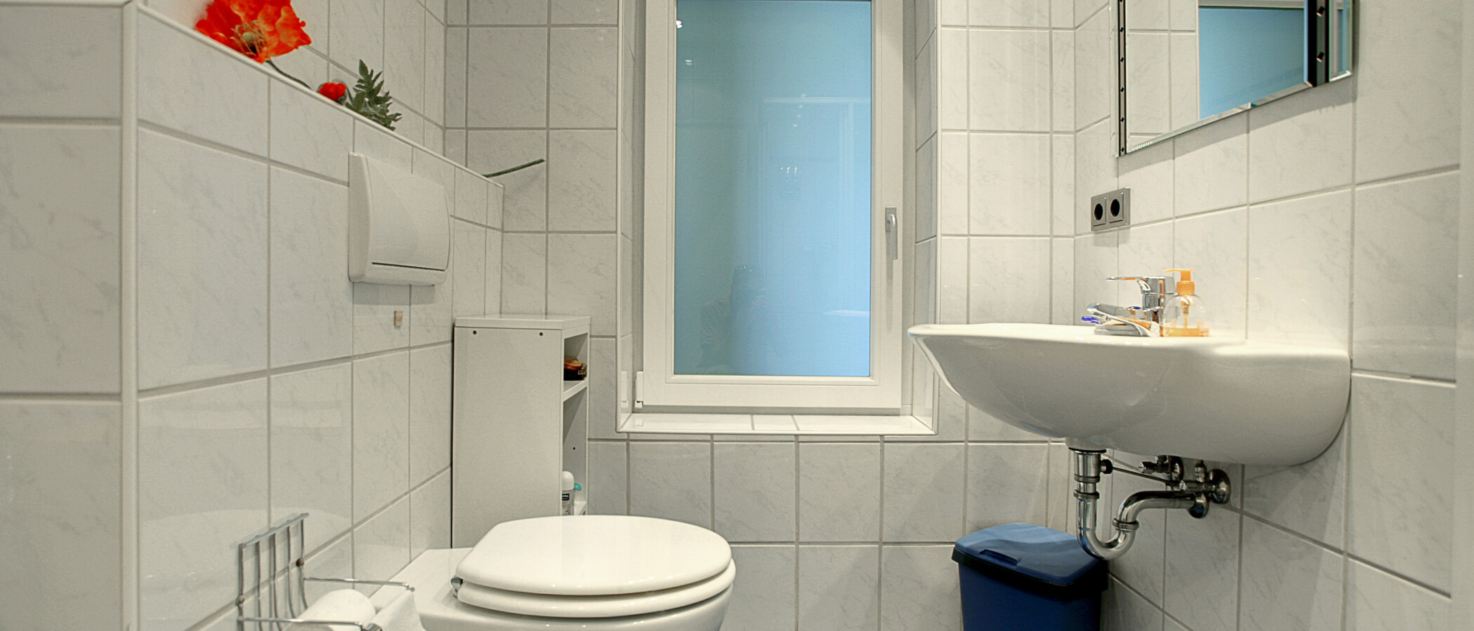 appartamento con giardino Baierbrunn 04 bagno 5633