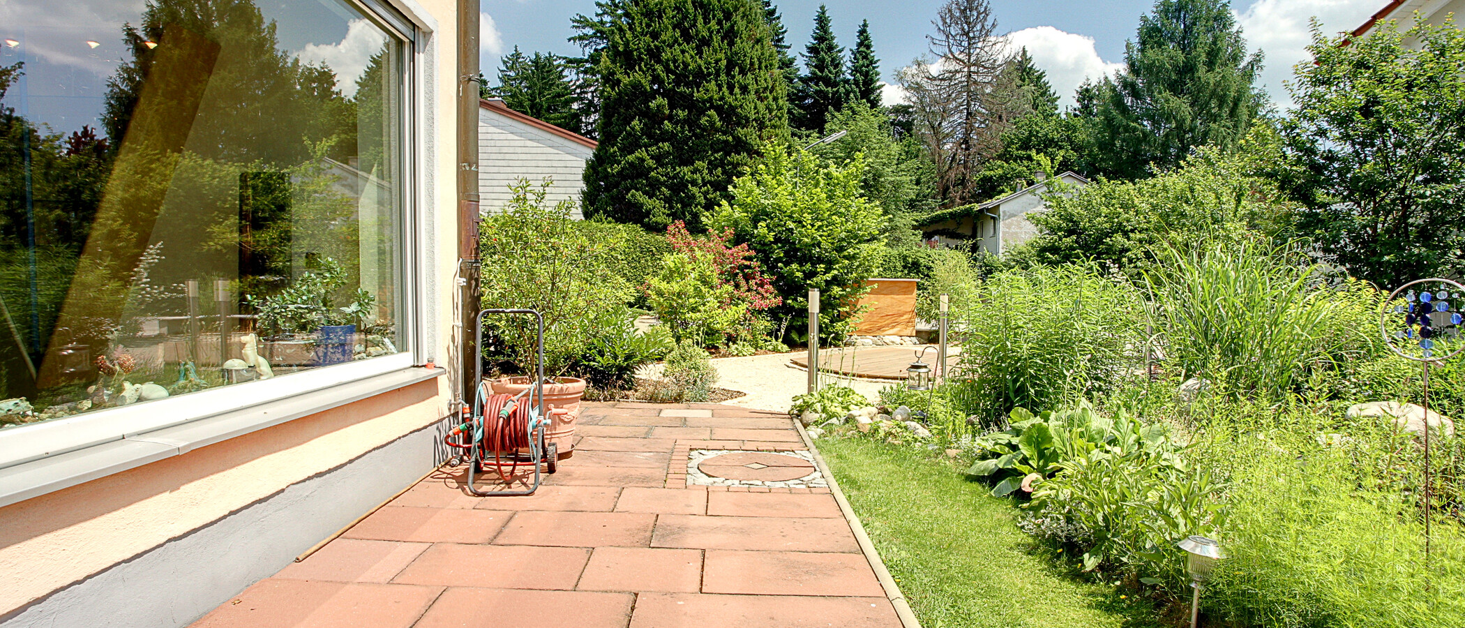 appartamento con giardino Baierbrunn 05 terrazza 5633