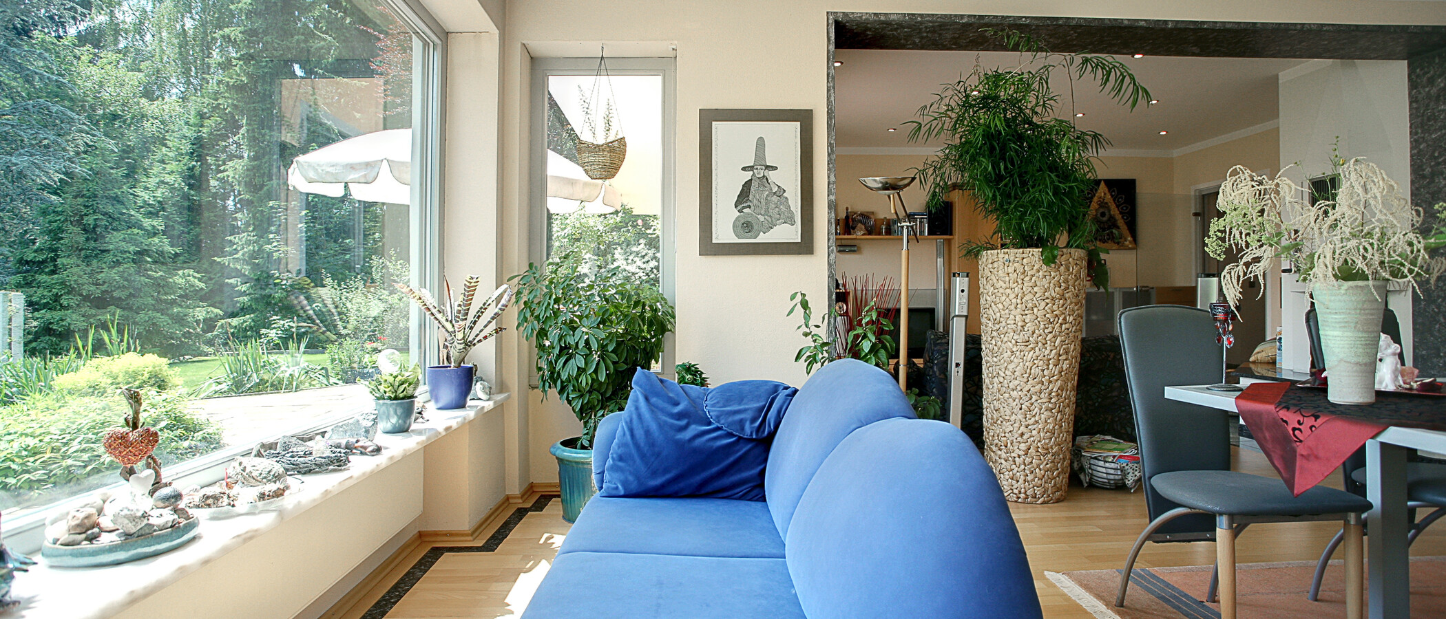 appartamento con giardino Baierbrunn 05 zona living 5633