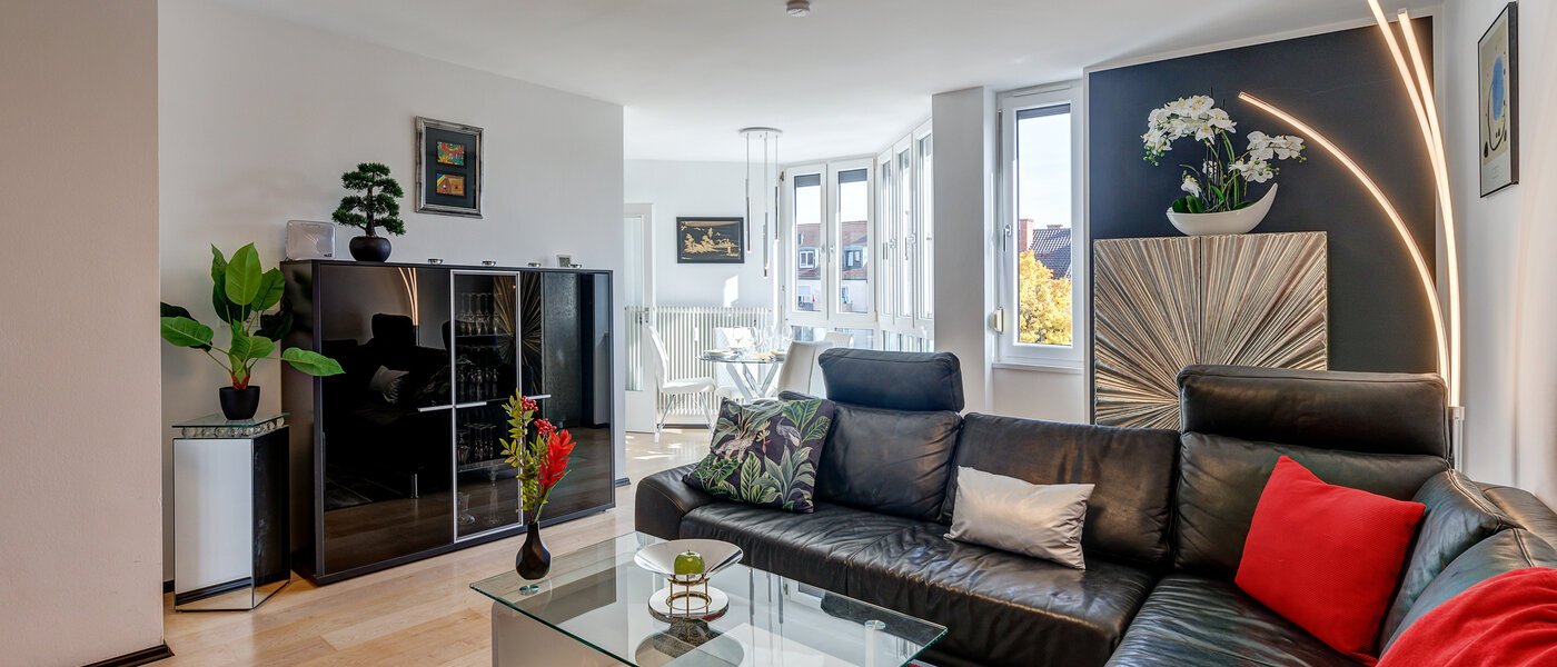 appartamento München Schwabing-West 02 zona living 5654