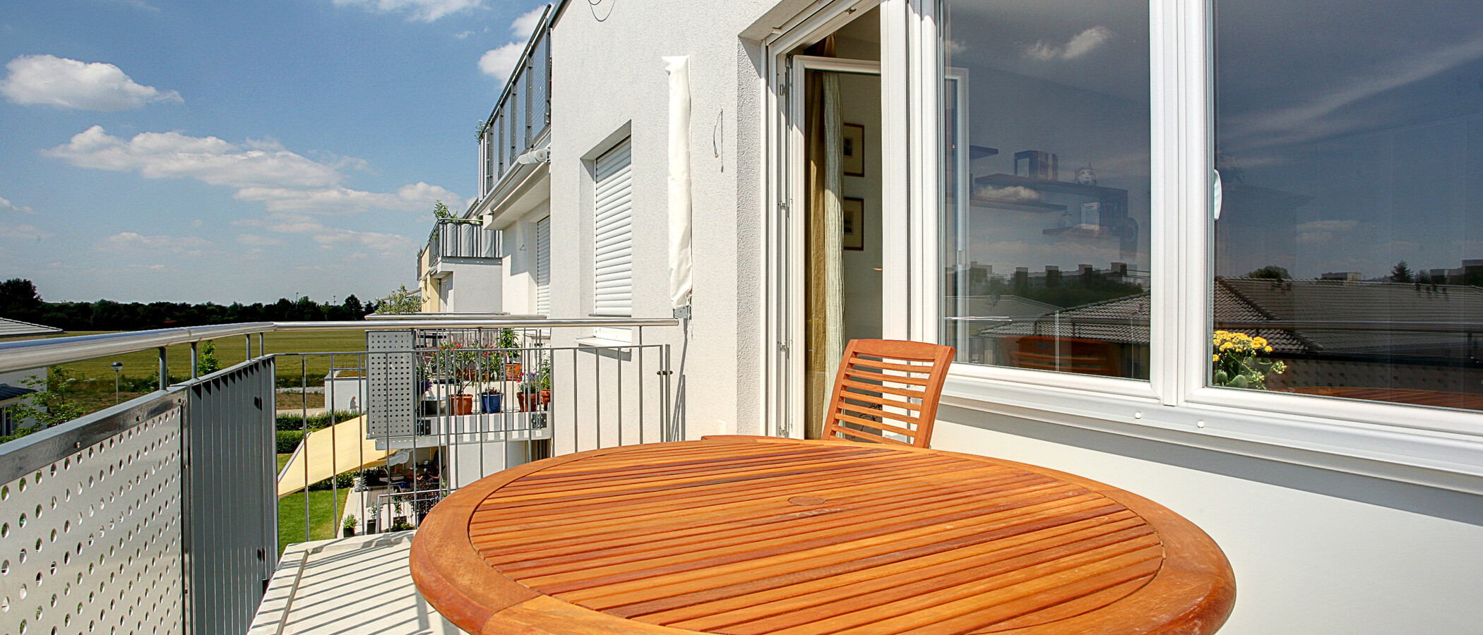 appartamento Unterhaching 02 balcone 5656