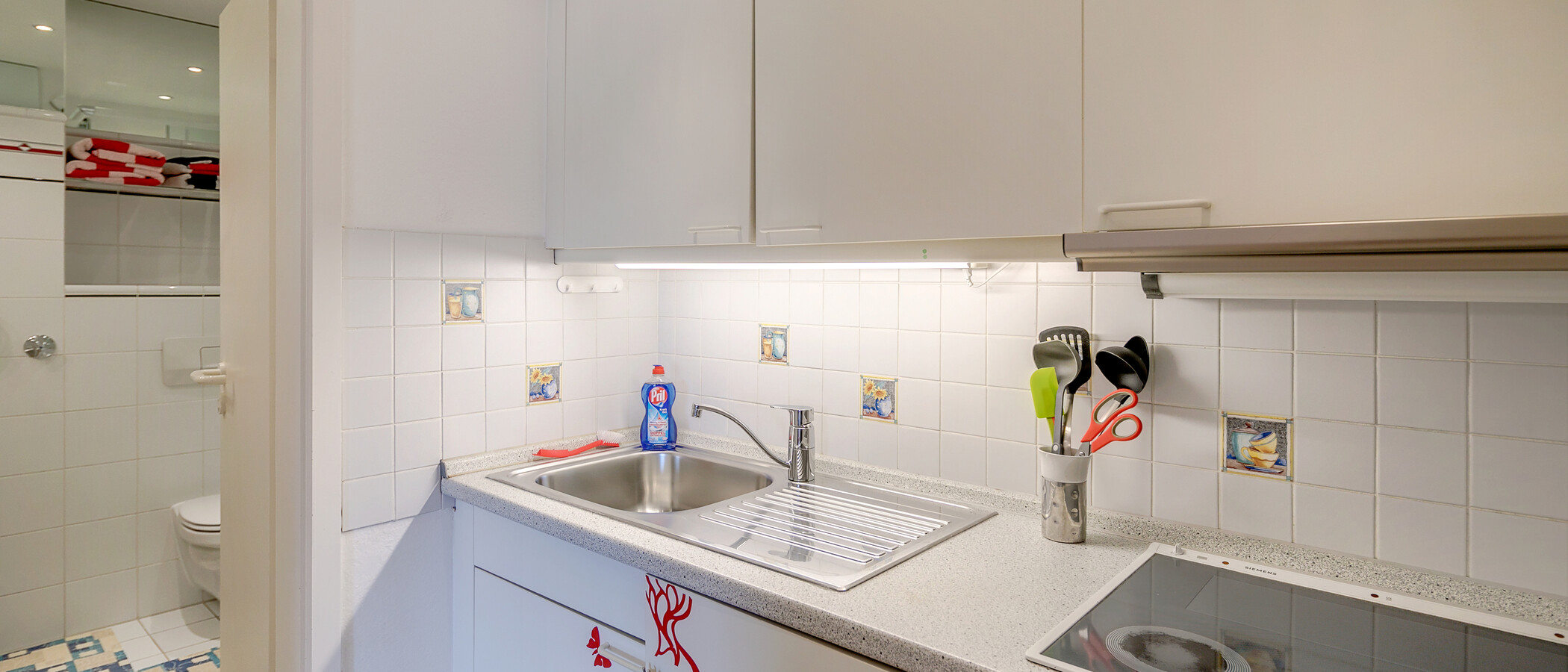 appartamento München Nymphenburg-Gern 04 cucina 5680