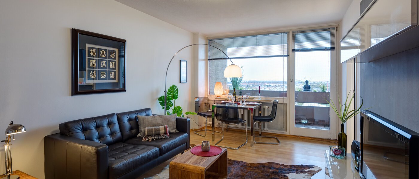 appartamento München Westend 01 zona living 5709