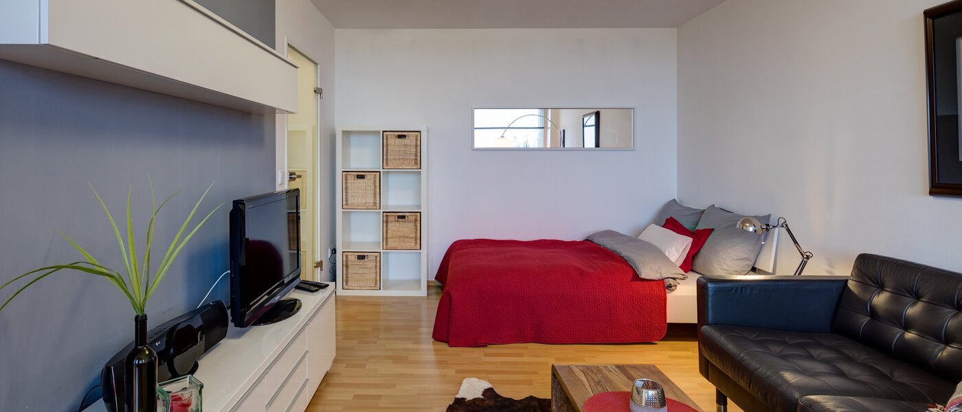 appartamento München Westend 04 zona living 5709