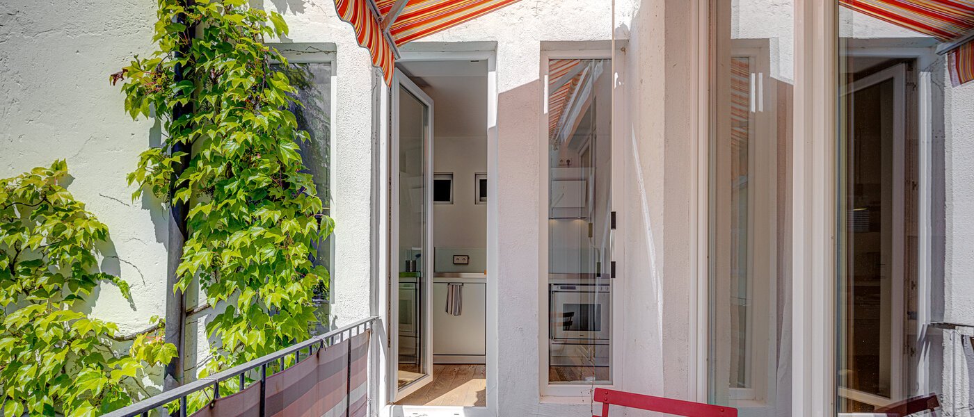 appartamento München Glockenbachviertel 01 balcone 5717