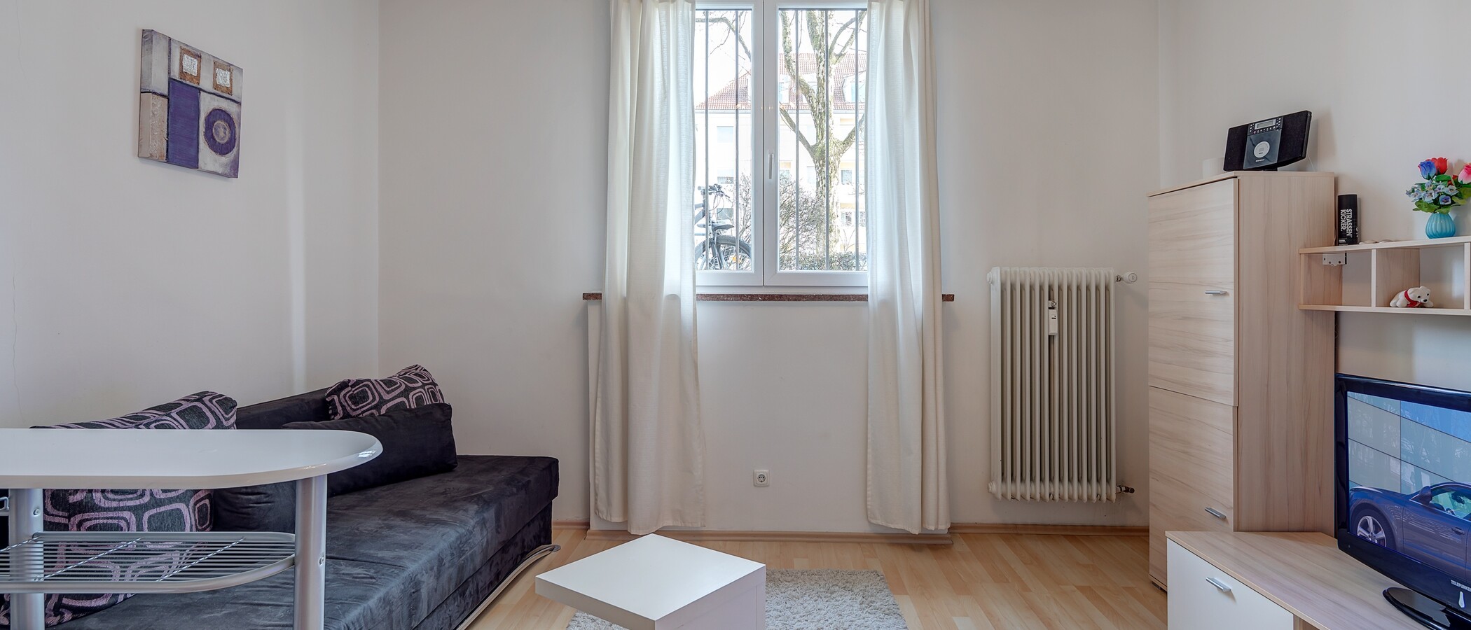 abitazione München Giesing 01 zona living 5796