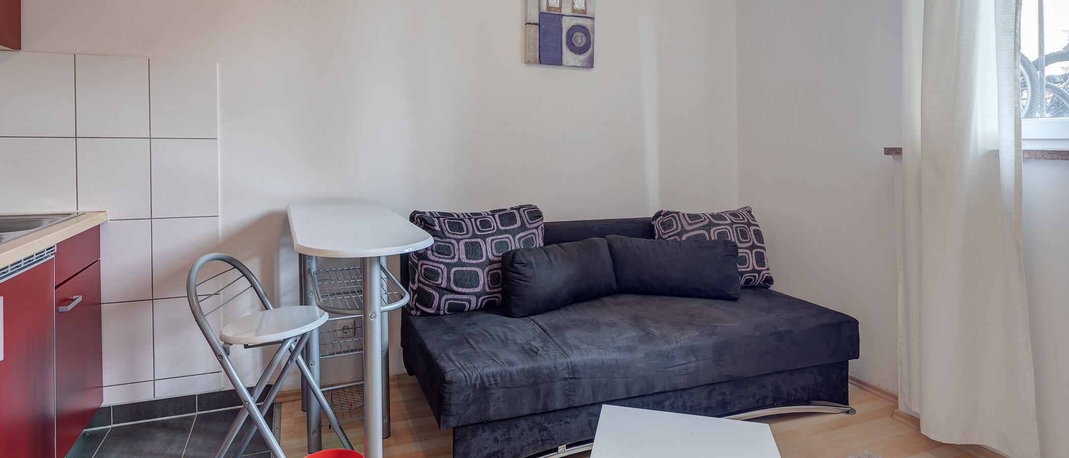 abitazione München Giesing 02 zona living 5796