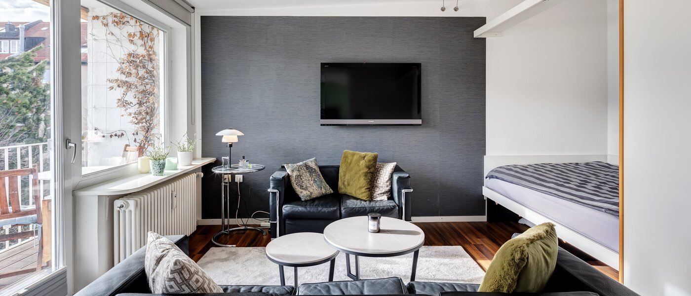 appartamento München Glockenbachviertel 01 zona living 5802