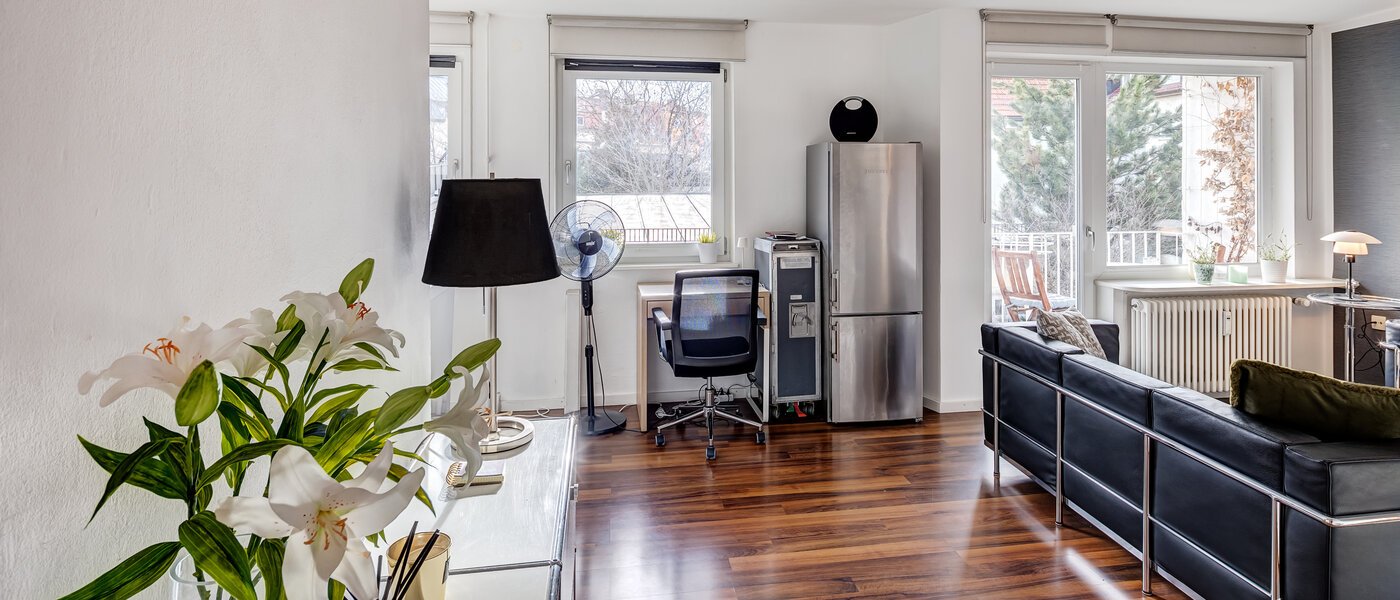 appartamento München Glockenbachviertel 03 zona living 5802