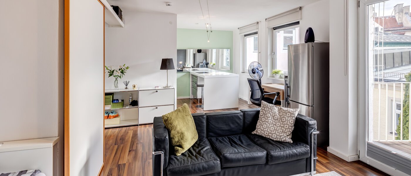 appartamento München Glockenbachviertel 04 zona living 5802