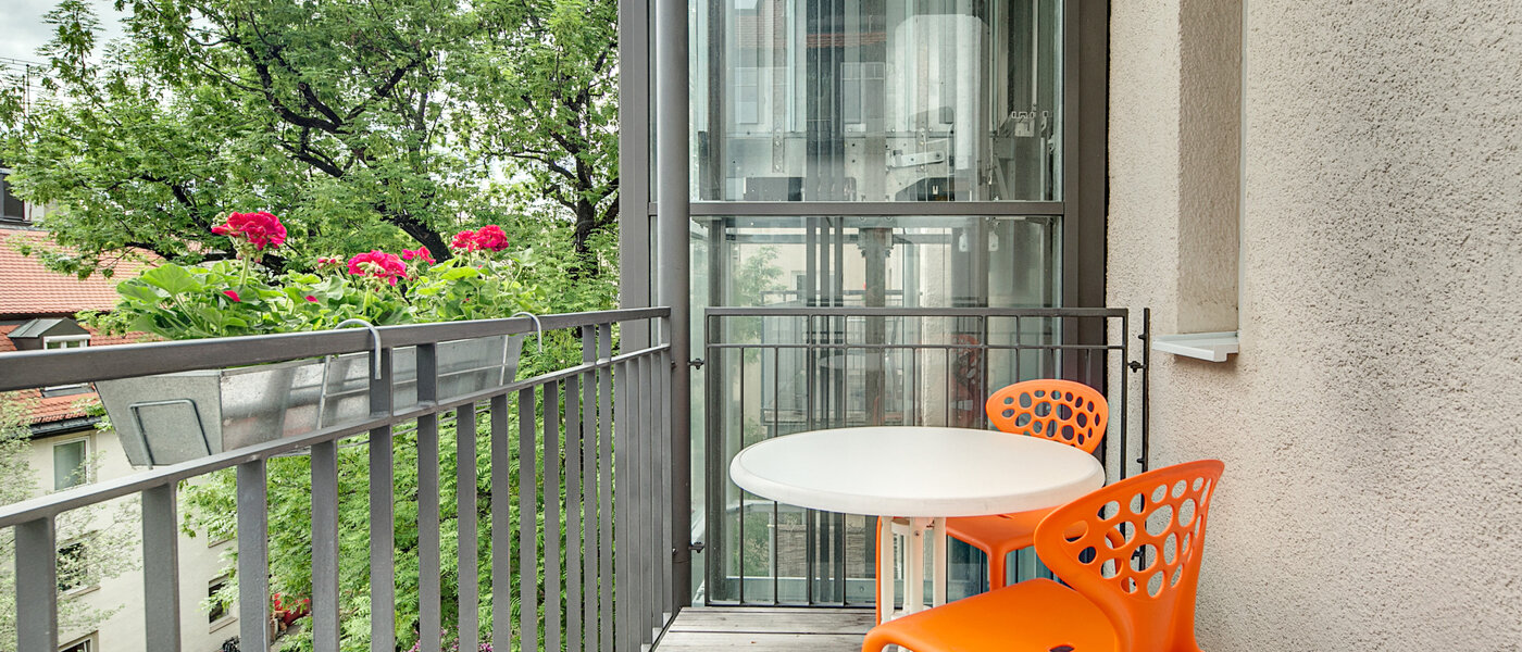 appartamento München Schwabing-West (rund um den Bonner Platz) 01 balcone 5818