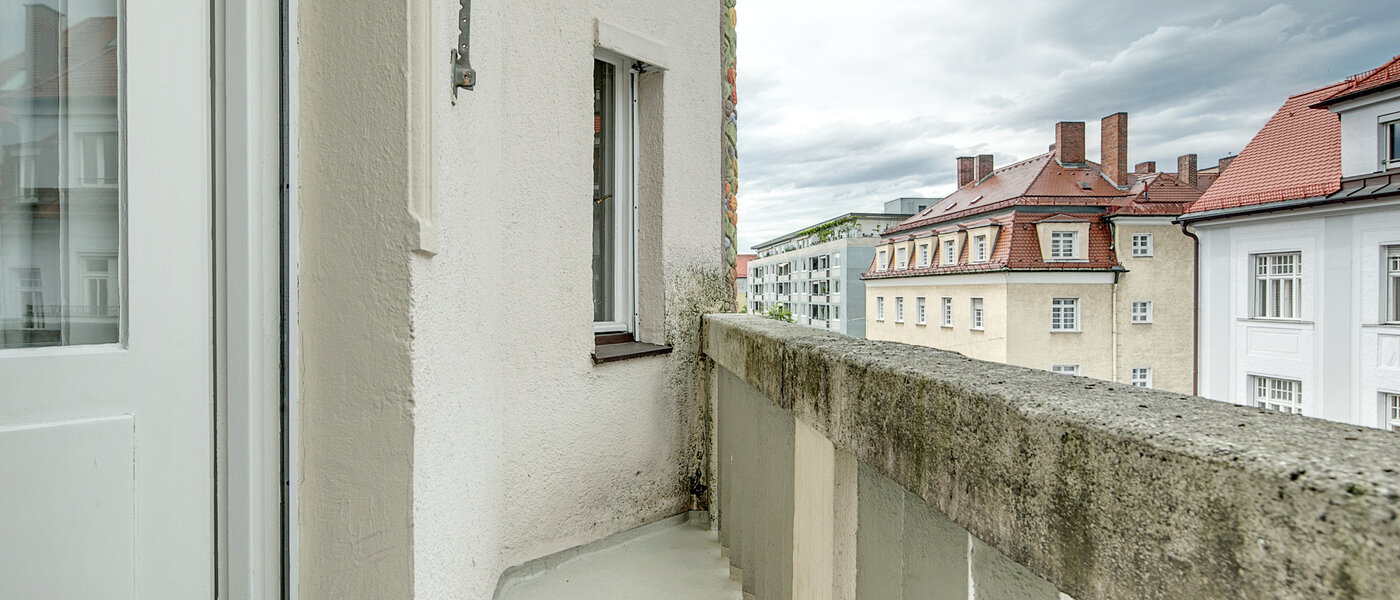 appartamento München Schwabing-West (rund um den Bonner Platz) 06 balcone 5818