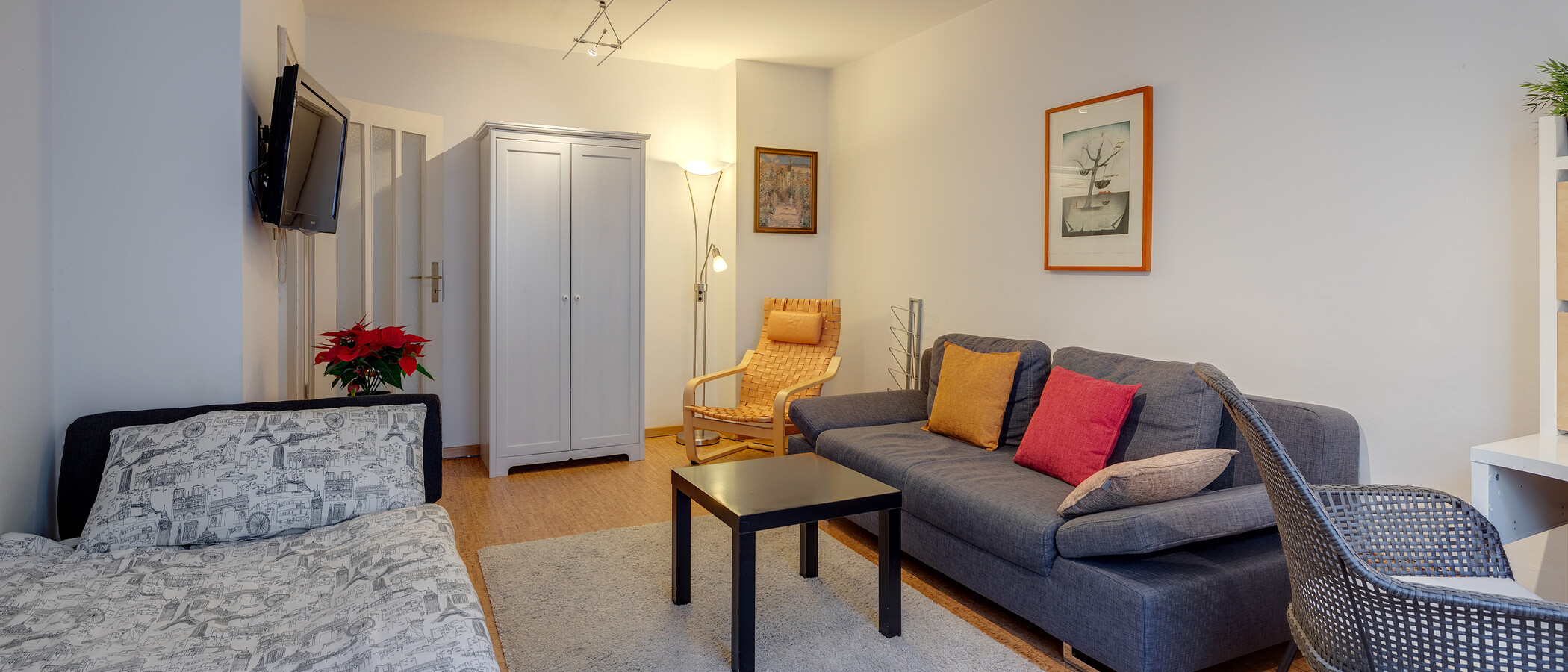 appartamento München Schwabing-West (rund um den Hohenzollernplatz) 01 zona living 5868