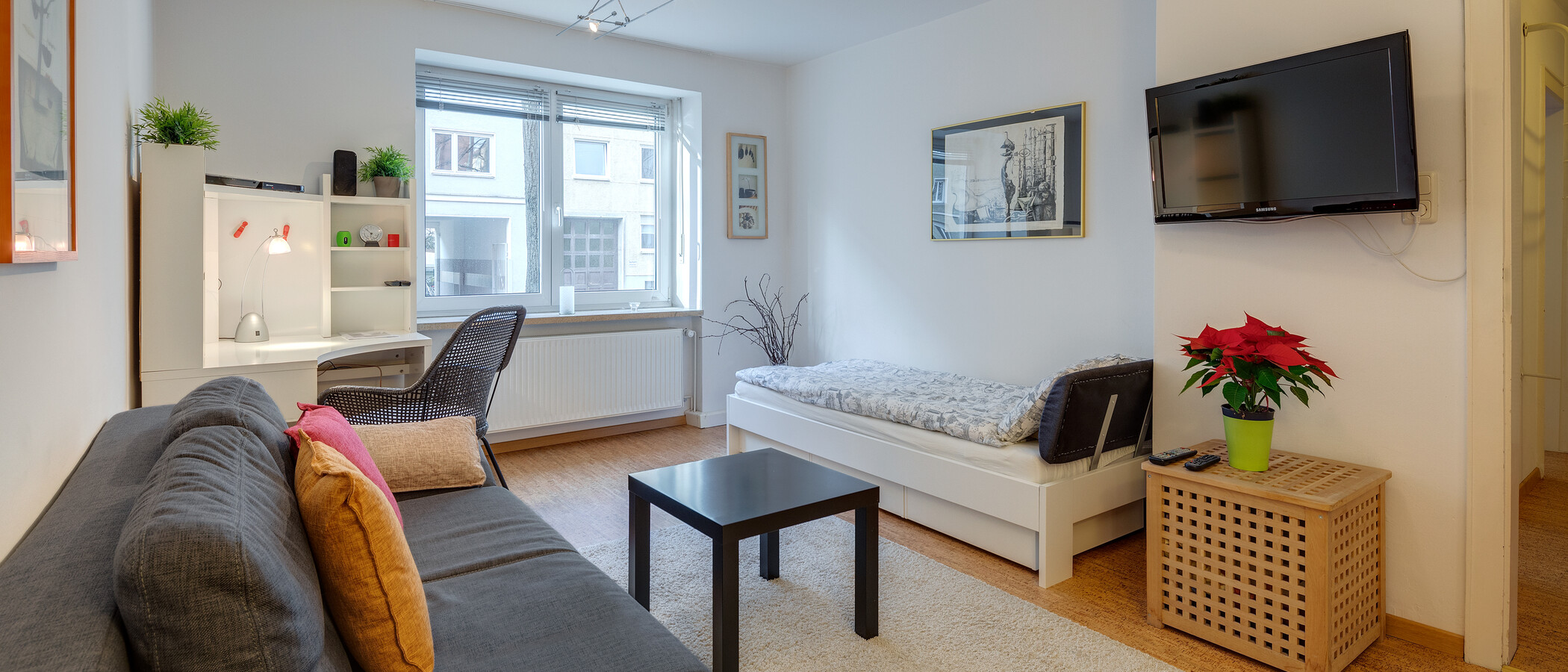 appartamento München Schwabing-West (rund um den Hohenzollernplatz) 03 zona living 5868