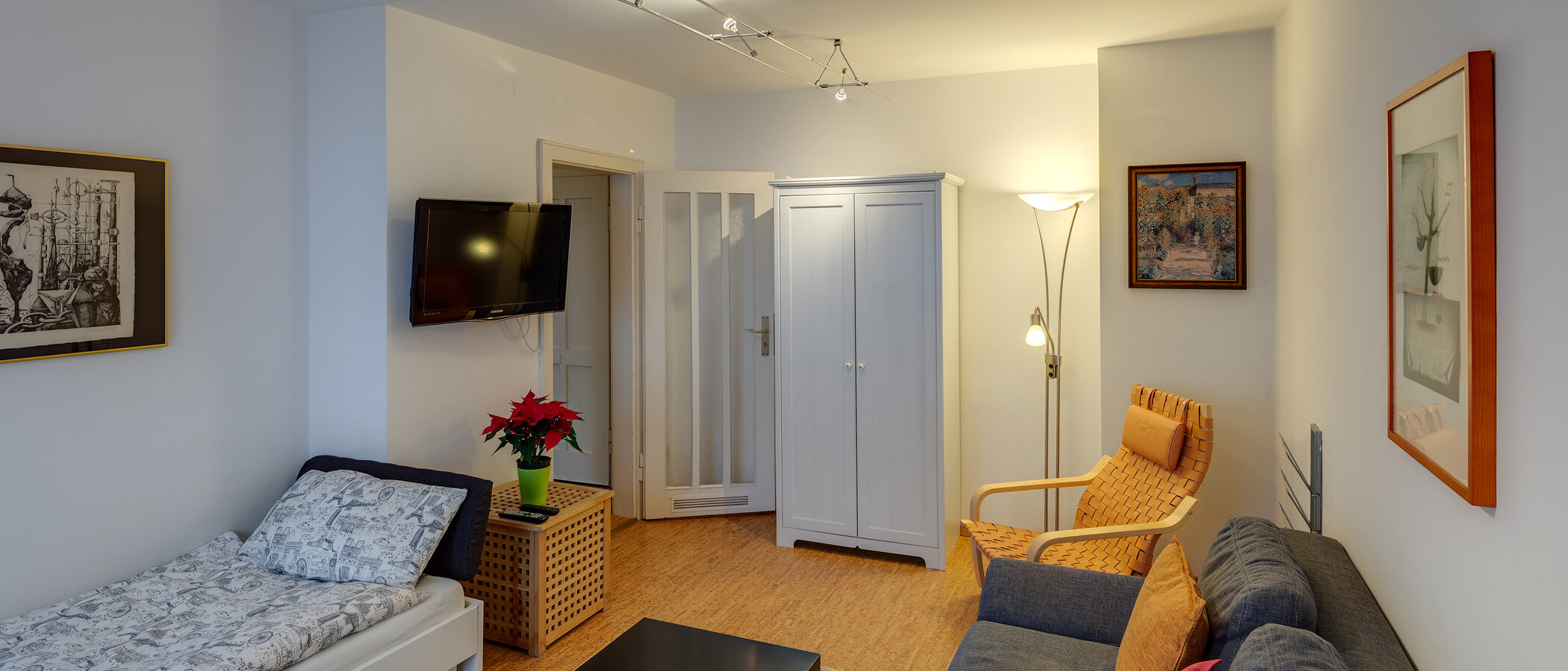 appartamento München Schwabing-West (rund um den Hohenzollernplatz) 04 zona living 5868
