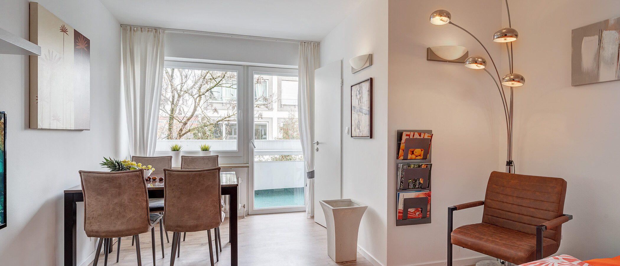 appartamento München Milbertshofen 01 zona living 5917